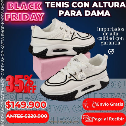 Tenis con Altura Dama